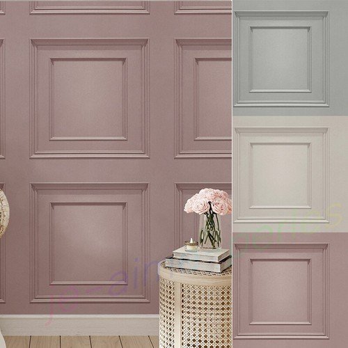 Wood panel wallpaper - modern, 3d