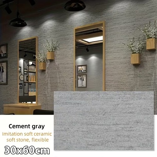 Stone holes wall panels - 3d,