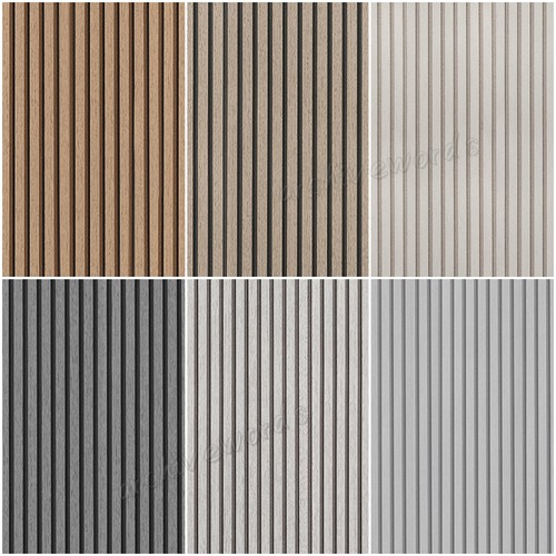 Wooden slat panelling - wooden,