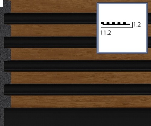Tongue groove wall - tongue,