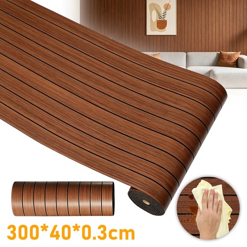 Slatted wood look wall - 3d,