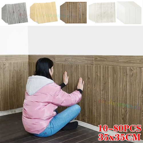 80pcs wood effect tile - 3d,