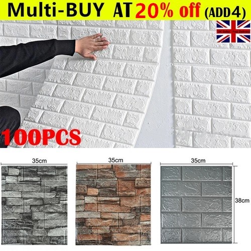 100x 35x38cm tile - 35x38cm, brick