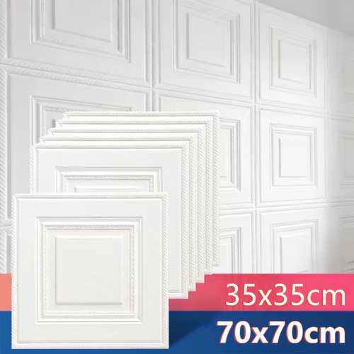 60x foam square tiles - 3d,