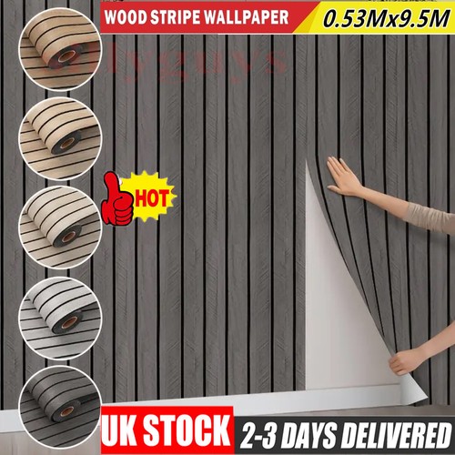 Wooden slat panelling - 3d,