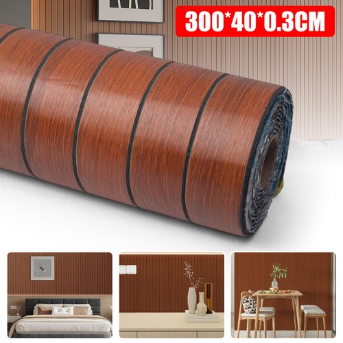 Self adhesive wood wall - self, panel