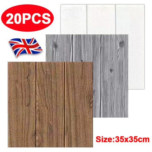20pcs wood effect panels - 3d,