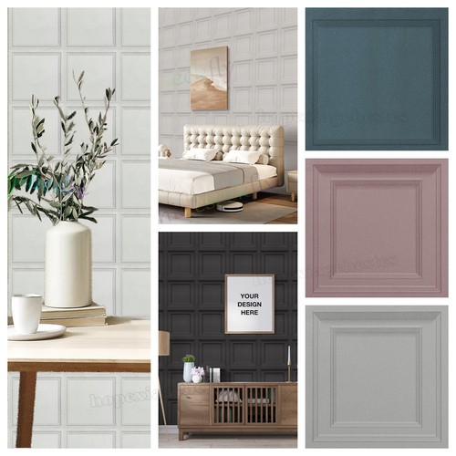 Oliana large wooden - wooden, panel